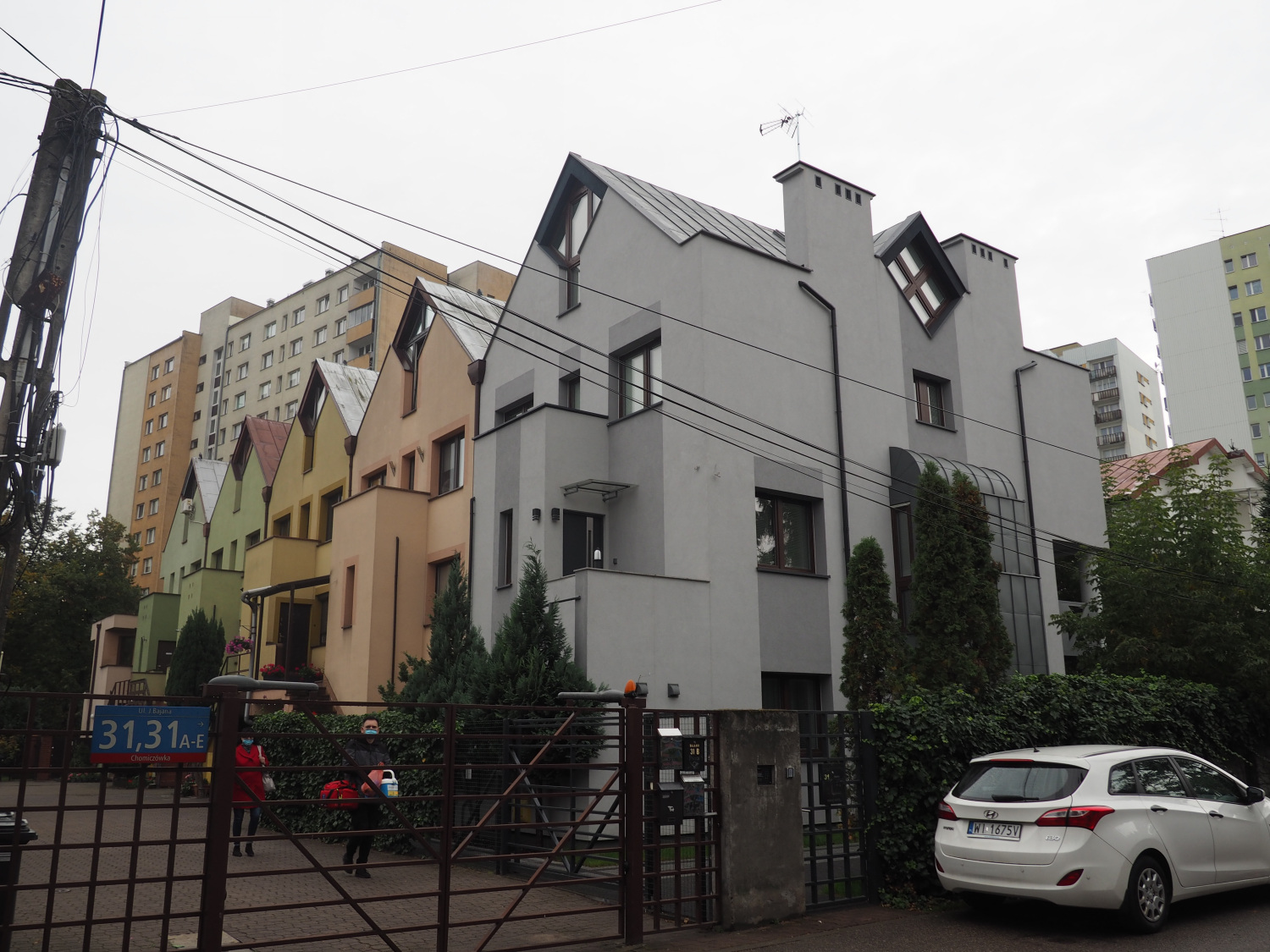 Zdjęcie architektury budynku Budynki mieszkalne